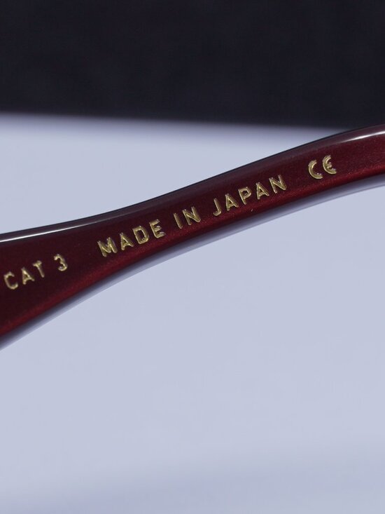 Valentino V-GOLDCUT-II VLS-114B Cat Eye Sunglasses - Bordeaux/Brown main image 8